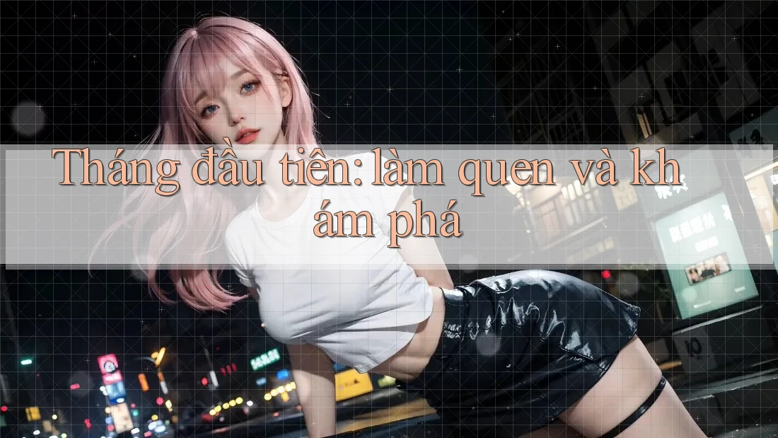 Tháng đầu tiên: làm quen và khám phá Tháng đầu tiên: làm quen và khám phá