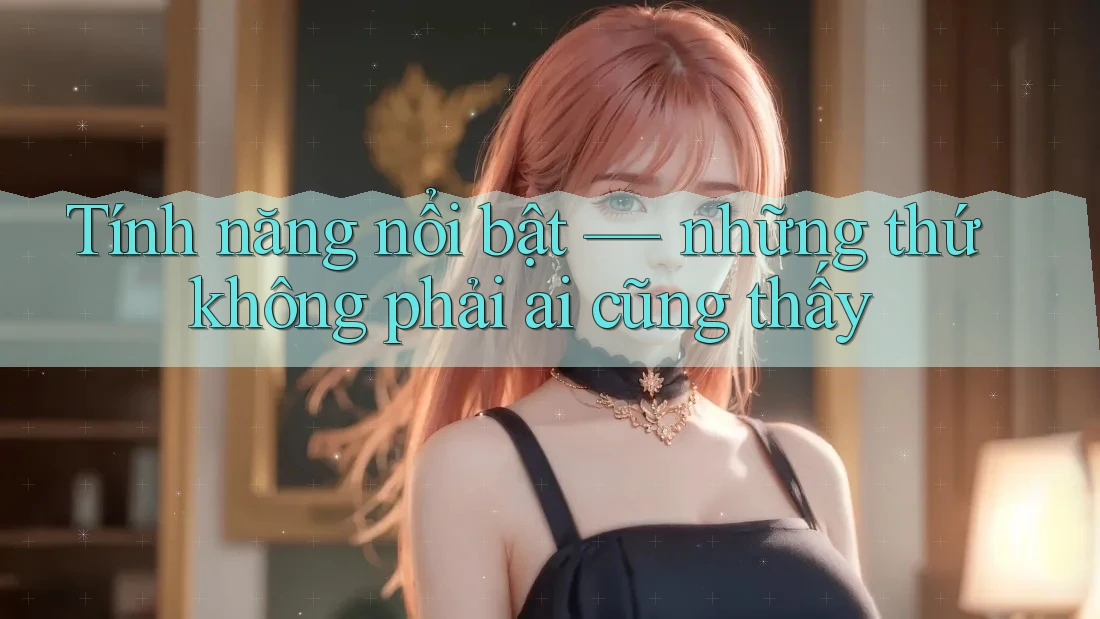 Tính năng nổi bật — những thứ không phải ai cũng thấy