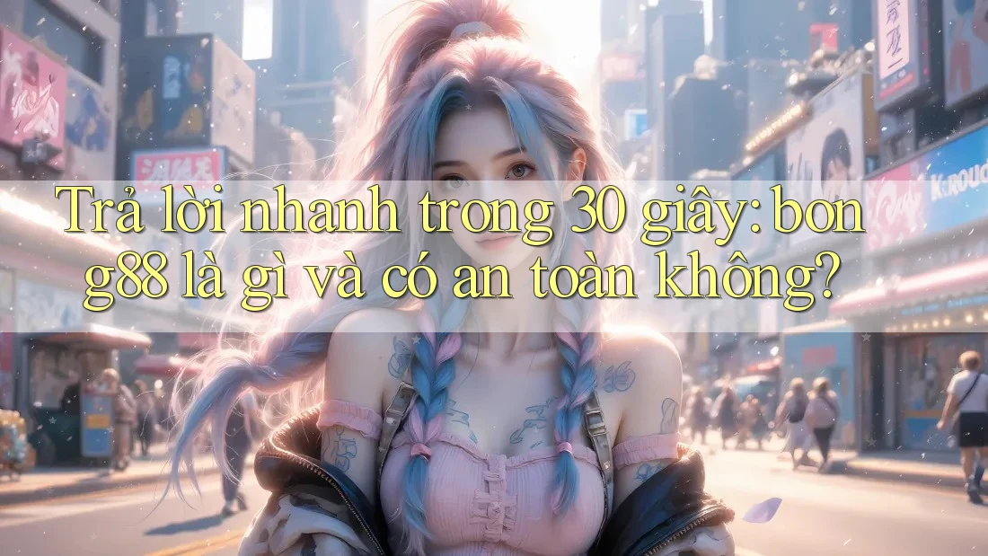 Trả lời nhanh trong 30 giây: bong88 là gì và có an toàn không?