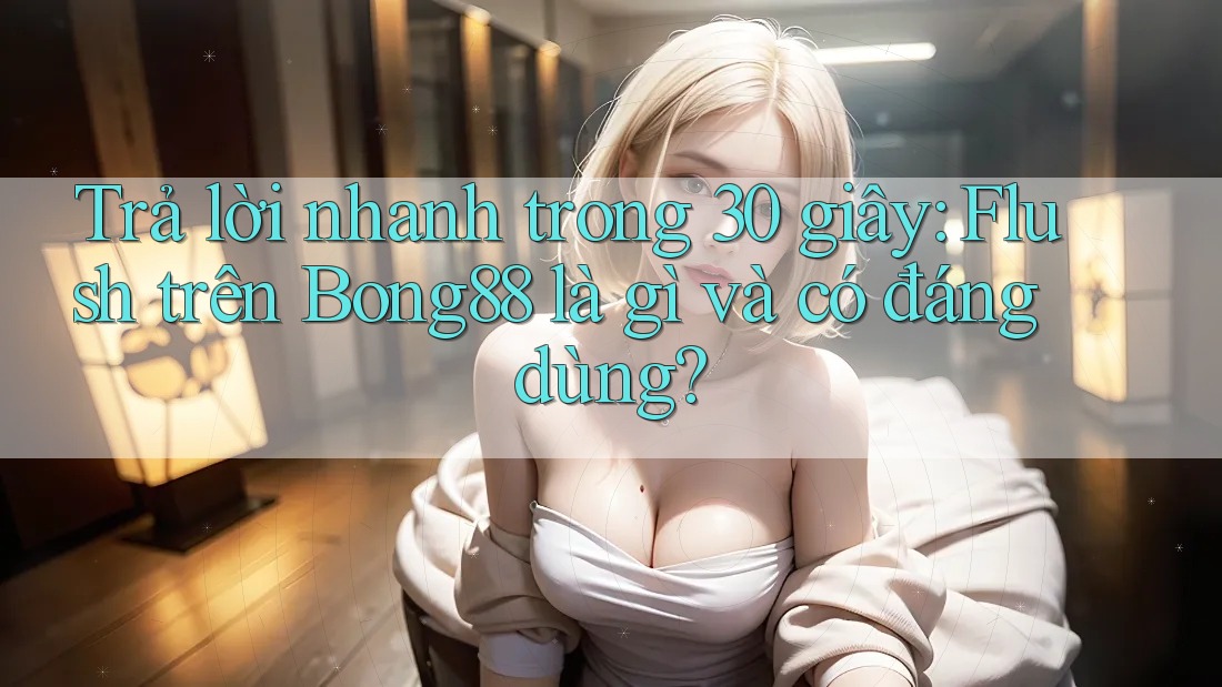 Trả lời nhanh trong 30 giây: Flush trên Bong88 là gì và có đáng dùng?