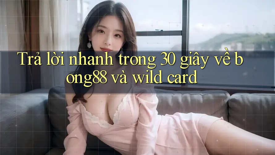 Trả lời nhanh trong 30 giây về bong88 và wild card