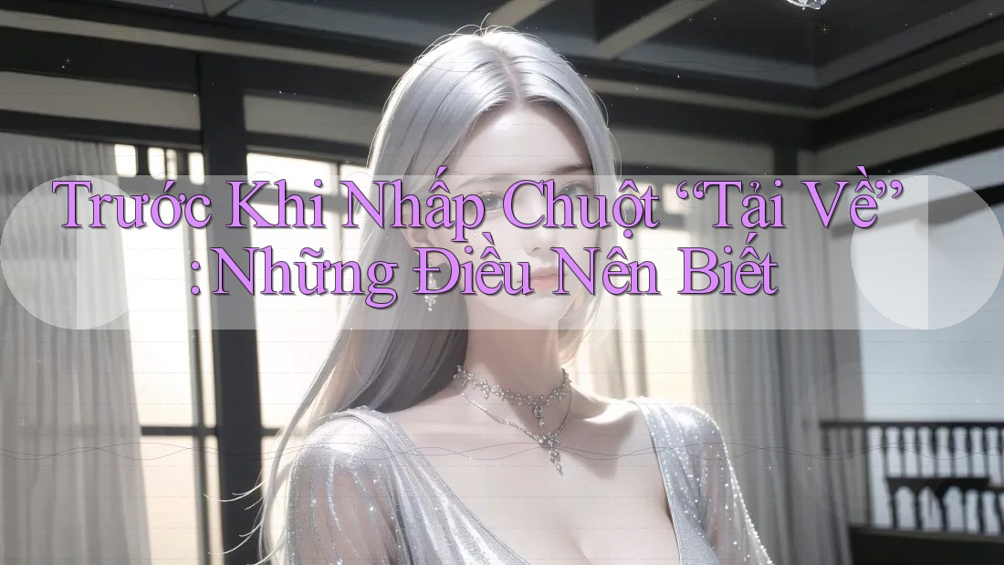 Trước Khi Nhấp Chuột “Tải Về”: Những Điều Nên Biết