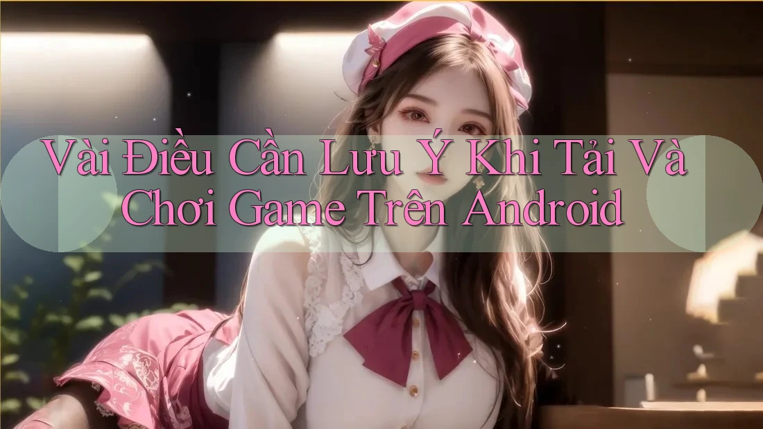 Vài Điều Cần Lưu Ý Khi Tải Và Chơi Game Trên Android