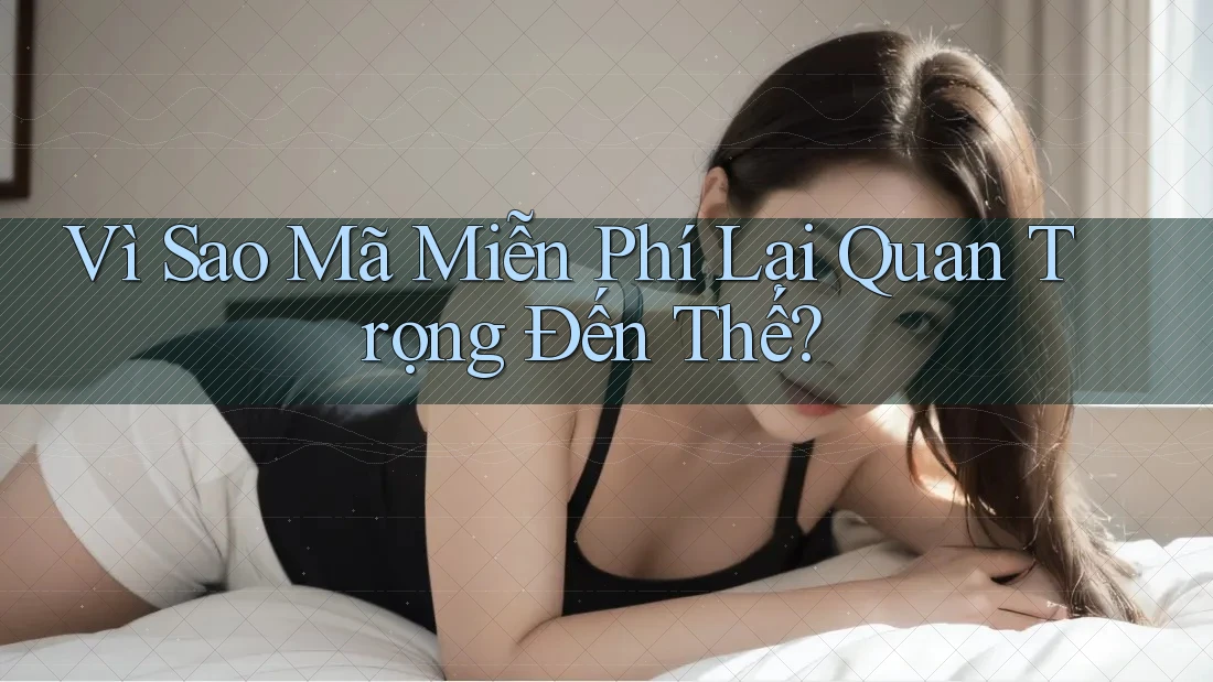 Vì Sao Mã Miễn Phí Lại Quan Trọng Đến Thế? Vì Sao Mã Miễn Phí Lại Quan Trọng Đến Thế?
